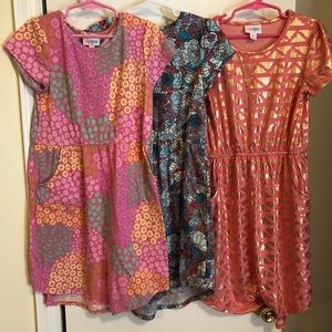 Set of 3 LulaRoe Mae size 10.